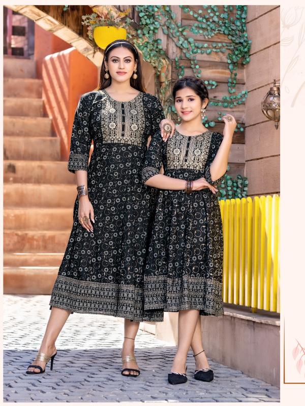 Banwery Me And Mom Vol 2 Mother Daughter Designer Kurti Collection